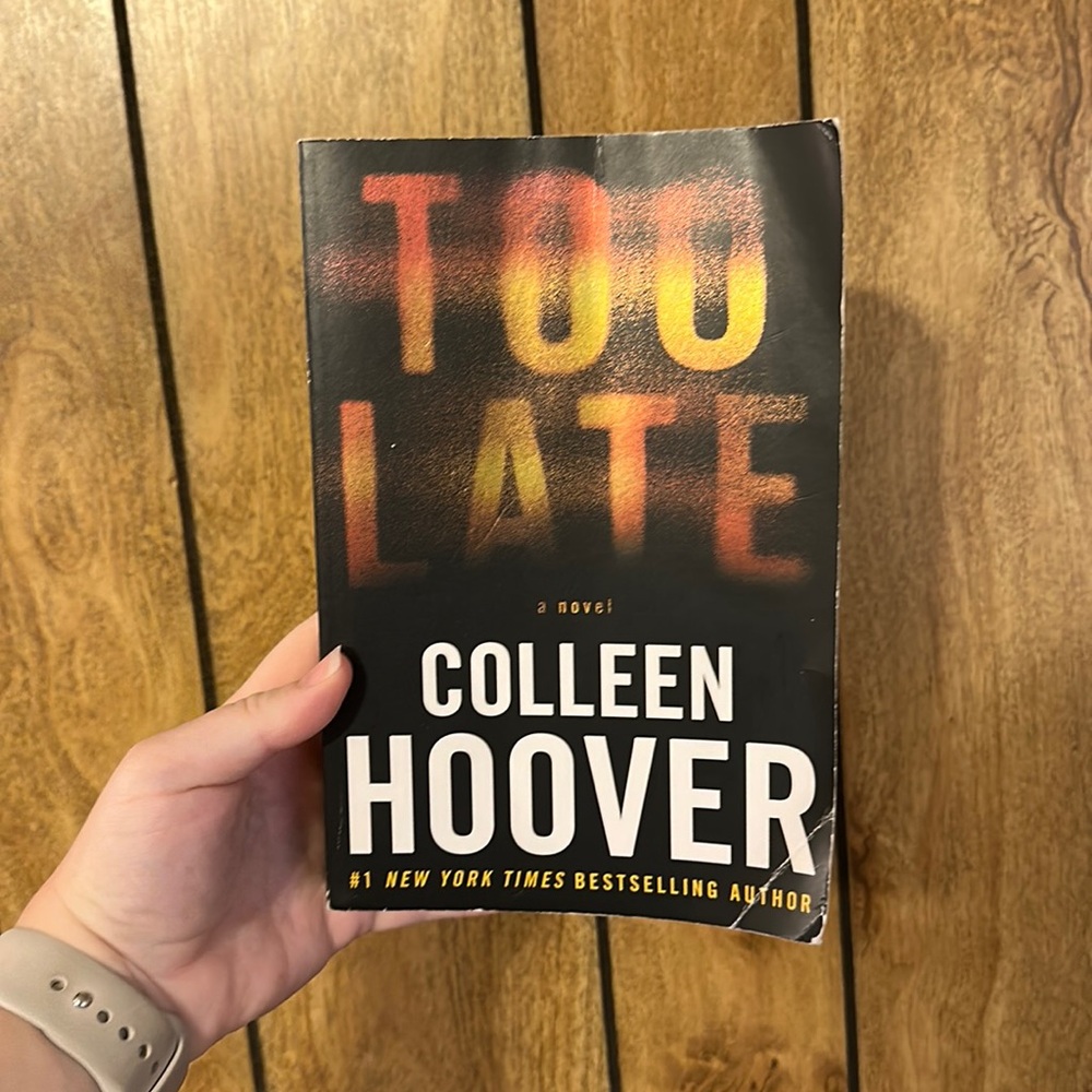 Colleen Hoover Book | Too Late
